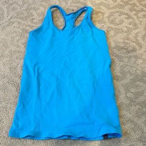 Ivivva blue athletic tank top, size 12